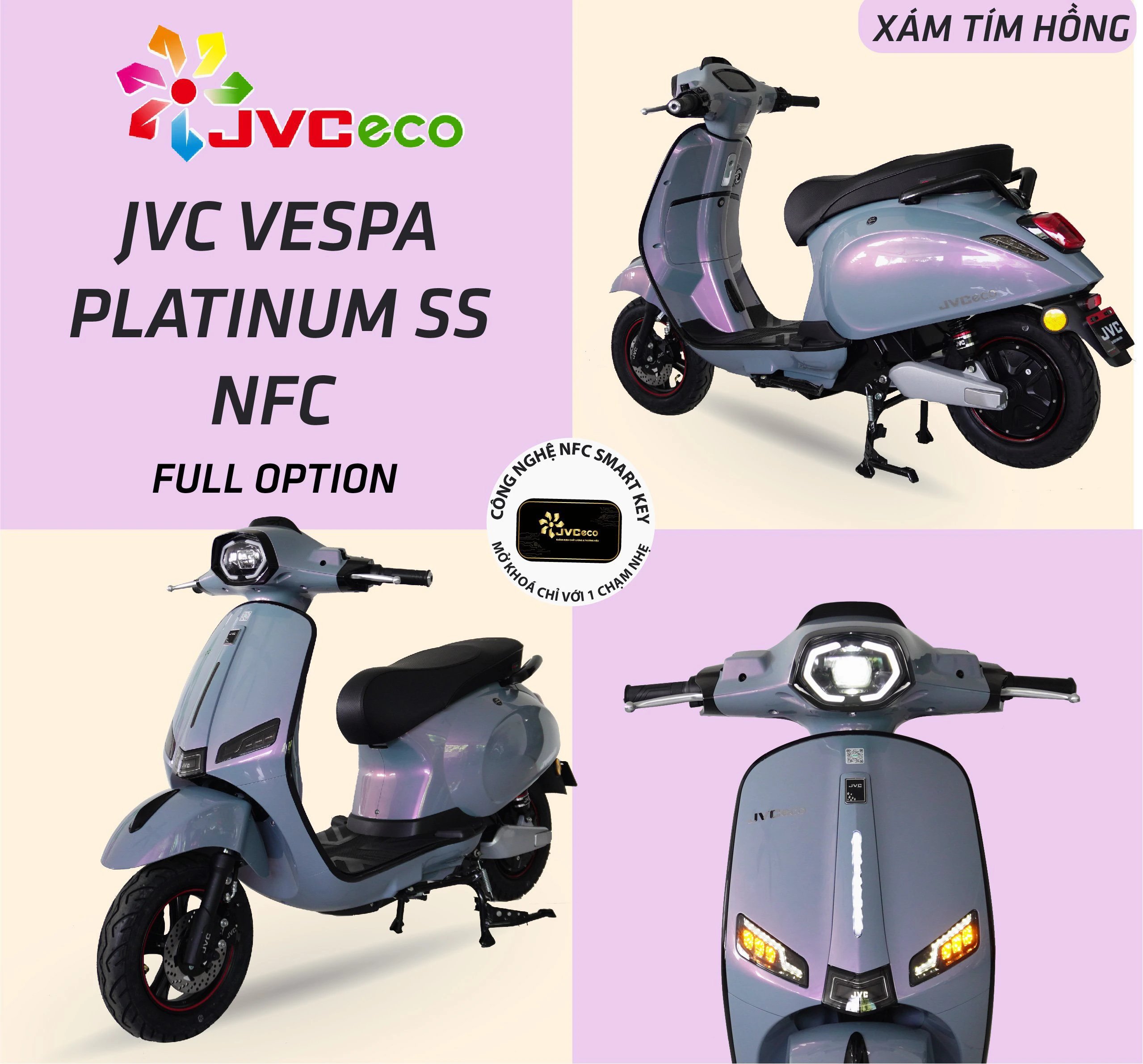 JVC VESPA PLATINUM SS NFC - FULL OPTION