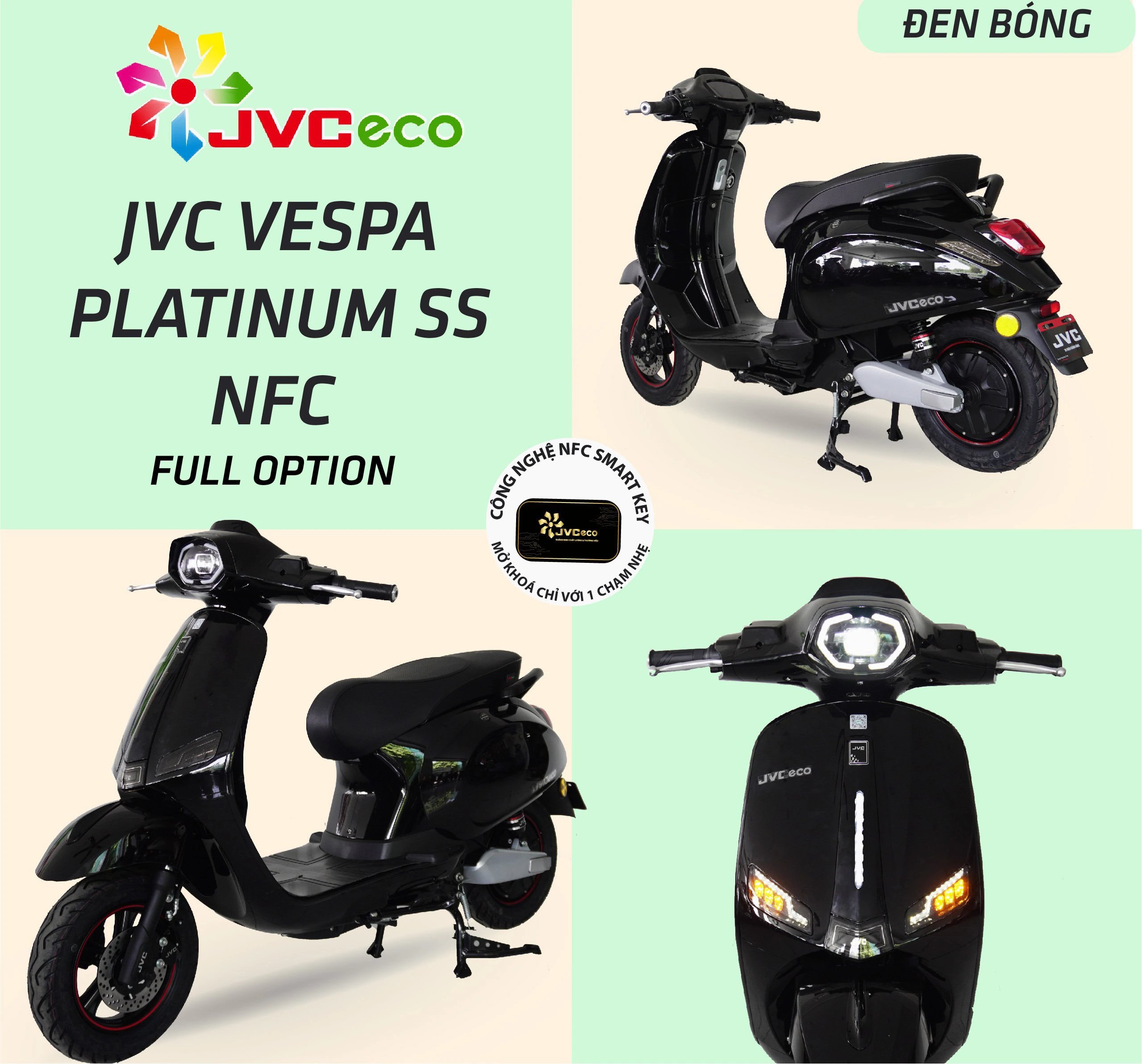 JVC VESPA PLATINUM SS NFC - FULL OPTION