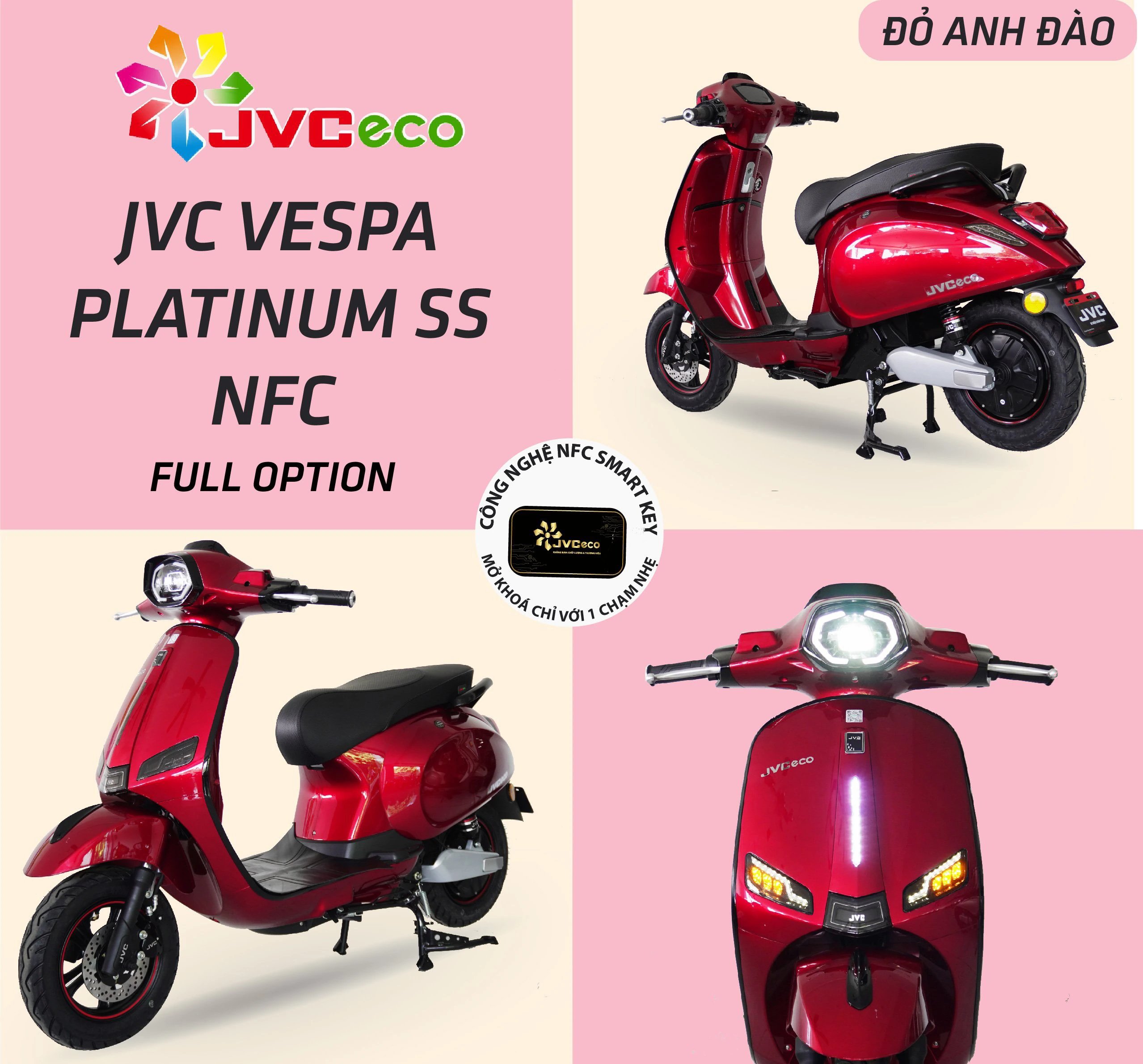 JVC VESPA PLATINUM SS NFC - FULL OPTION
