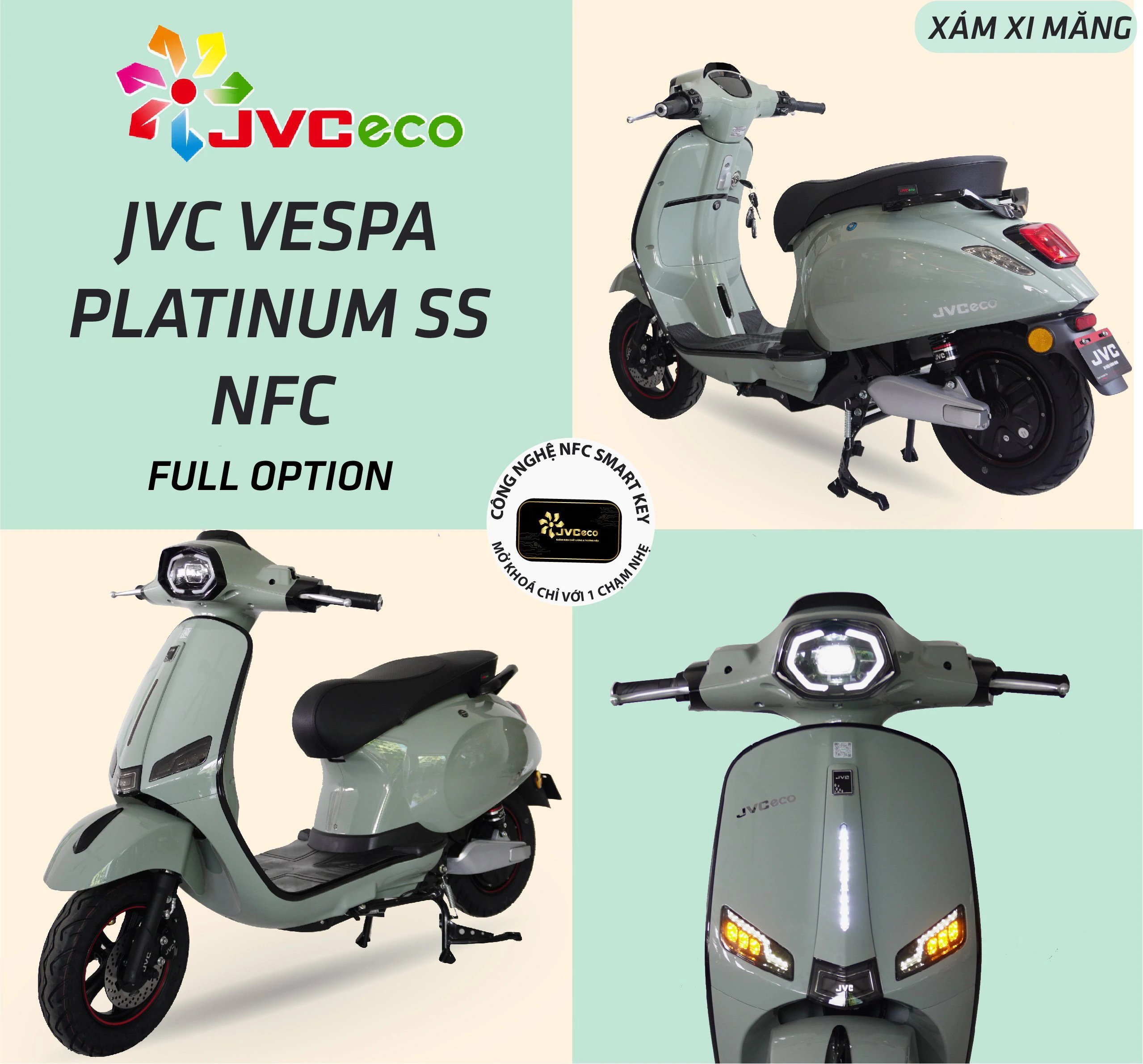 JVC VESPA PLATINUM SS NFC - FULL OPTION