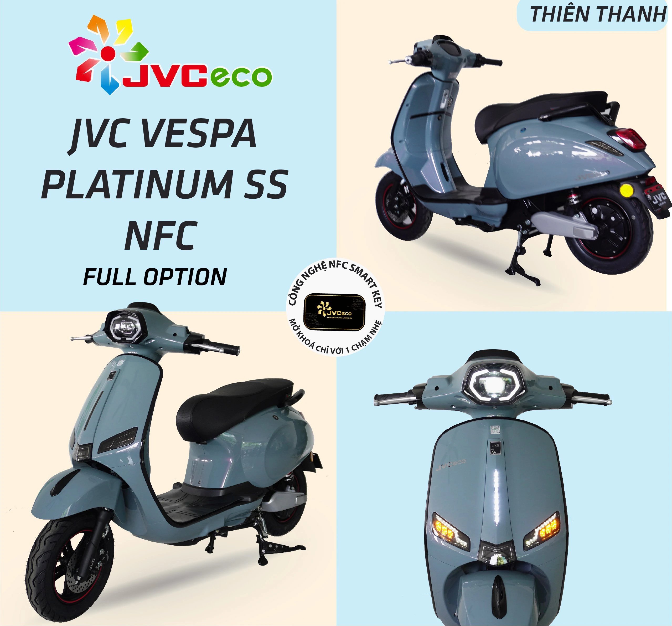 JVC VESPA PLATINUM SS NFC - FULL OPTION