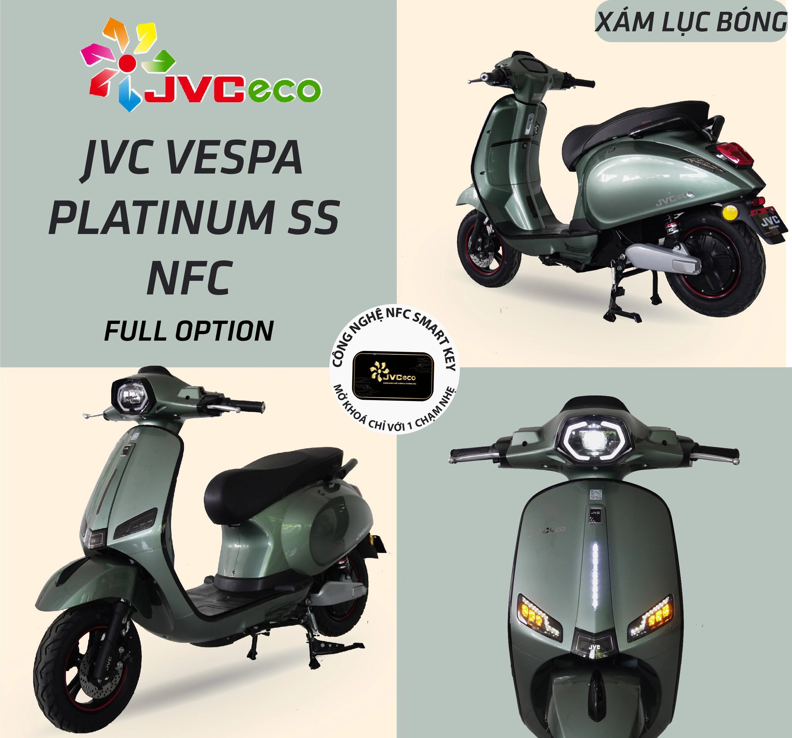 Vespa Finance: Smart Payment Options JVC VESPA PLATINUM SS NFC - FULL OPTION | Xe Đức Quảng Hải Phòng