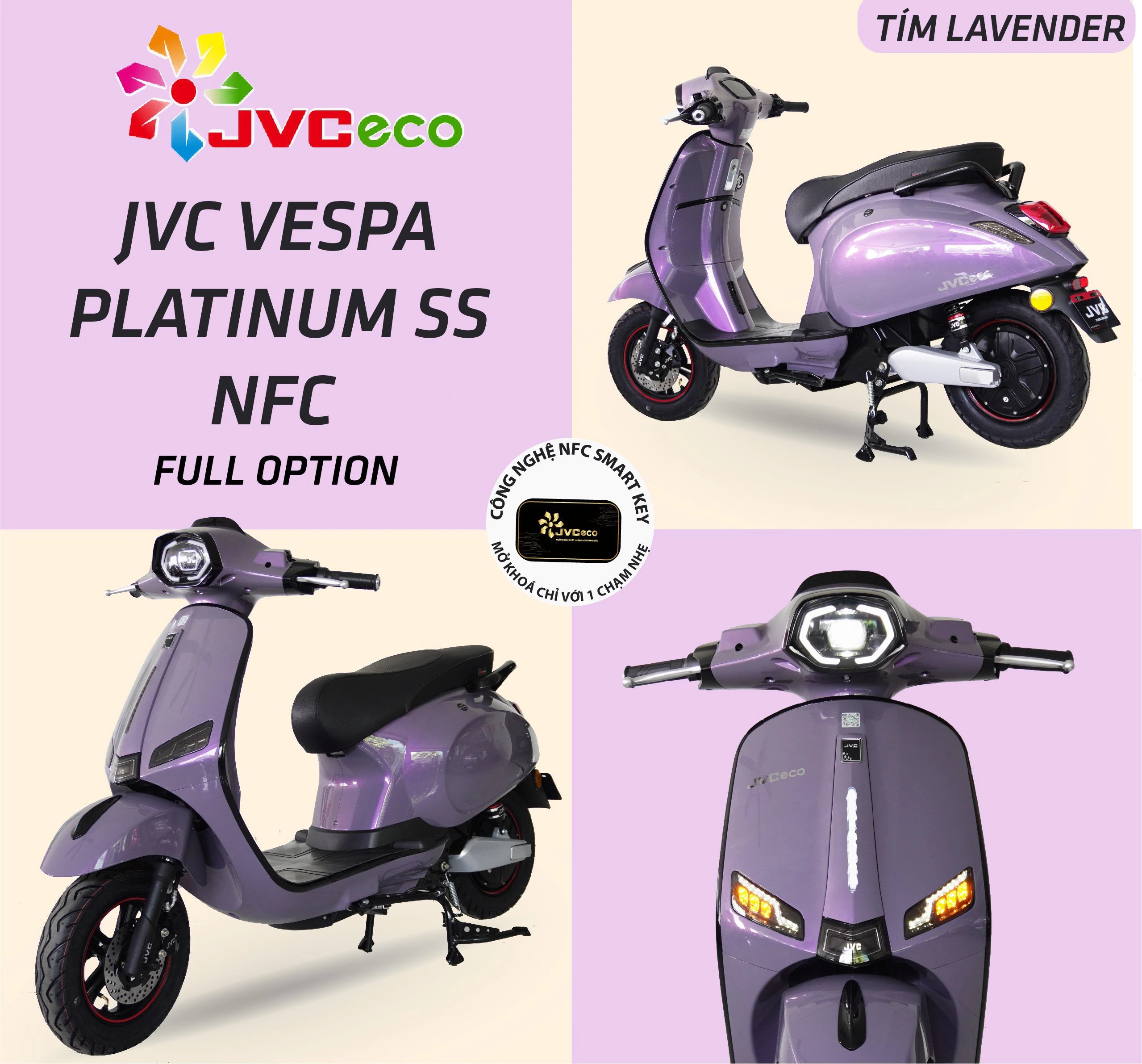 JVC VESPA PLATINUM SS NFC - FULL OPTION