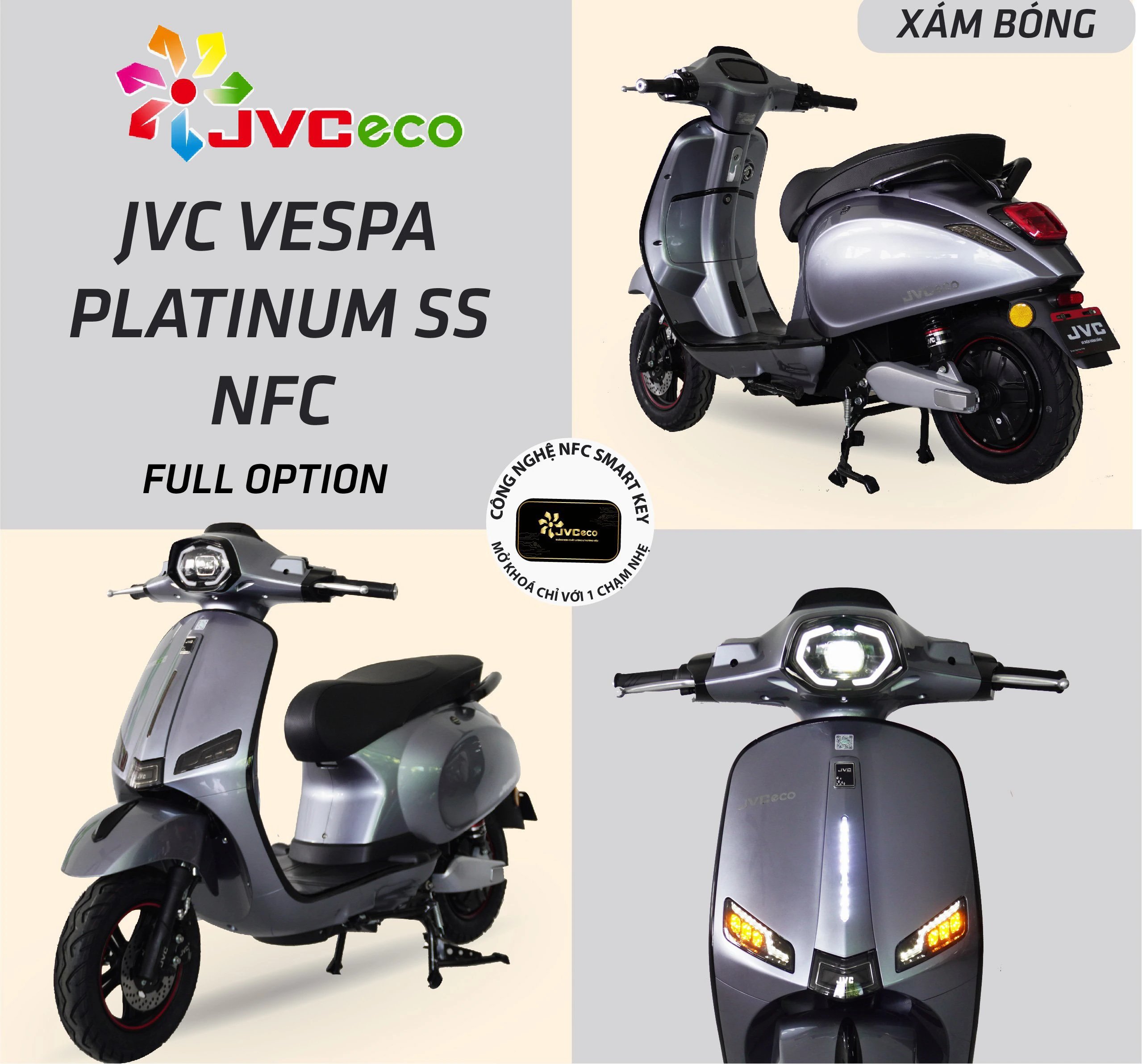 JVC VESPA PLATINUM SS NFC - FULL OPTION