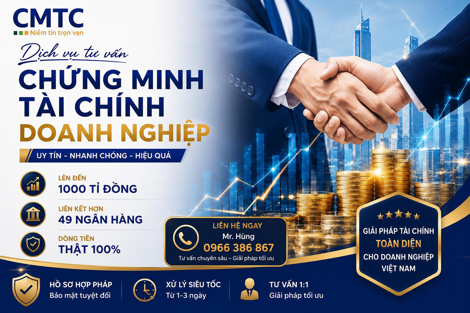 Bảng Giá Dịch Vụ CMTC Năng Lực Doanh Nghiệp
