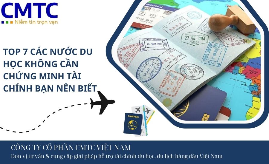 Các nước du học không cần chứng minh tài chính