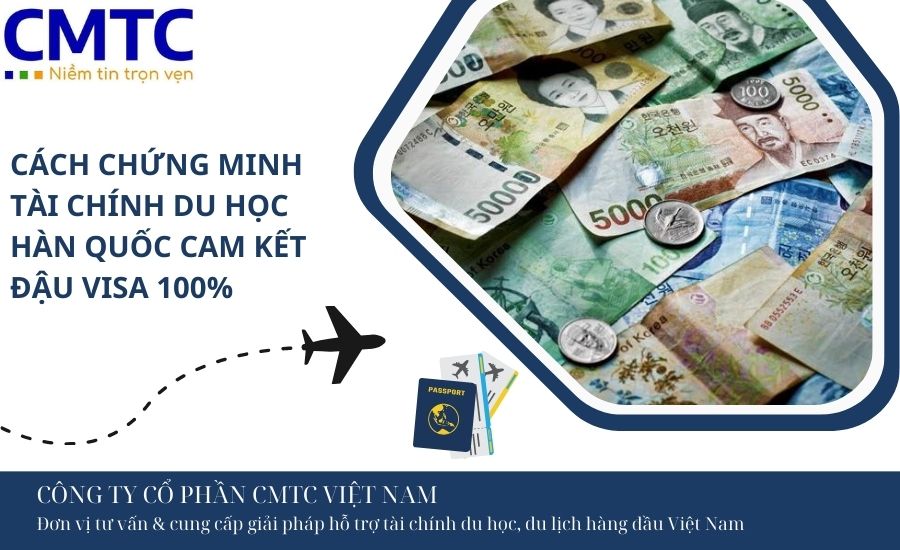 cách chứng minh tài chính du học Hàn Quốc