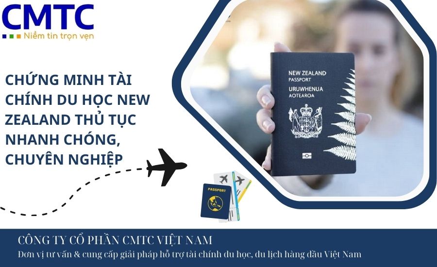 Chứng minh tài chính du học New Zealand