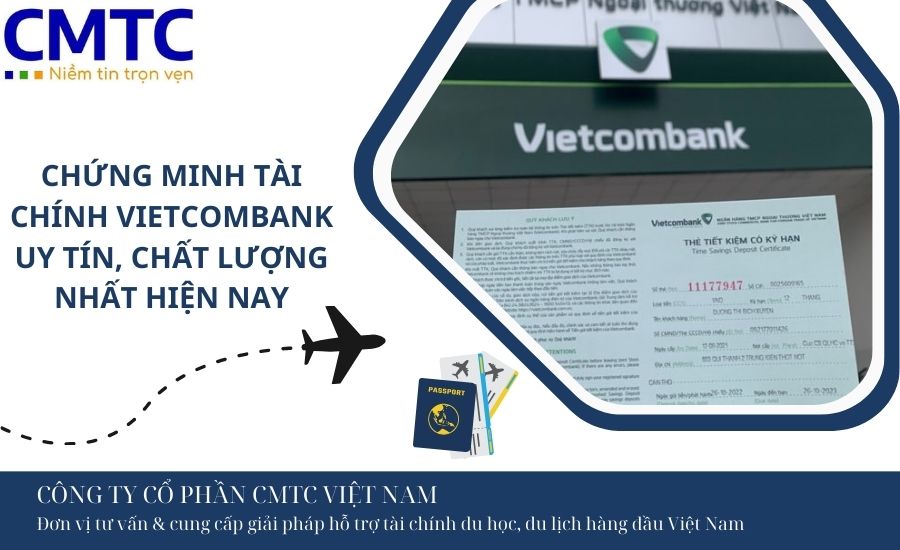 Chứng minh tài chính Vietcombank