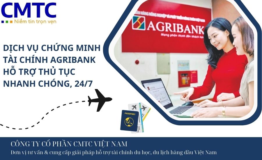 dịch vụ chứng minh tài chính Agribank