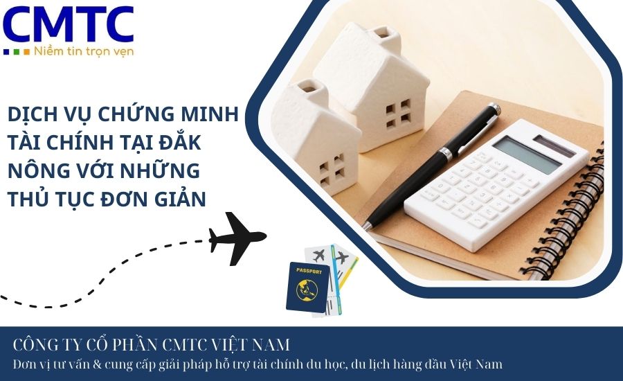 Dịch vụ chứng minh tài chính tại Đắk Nông