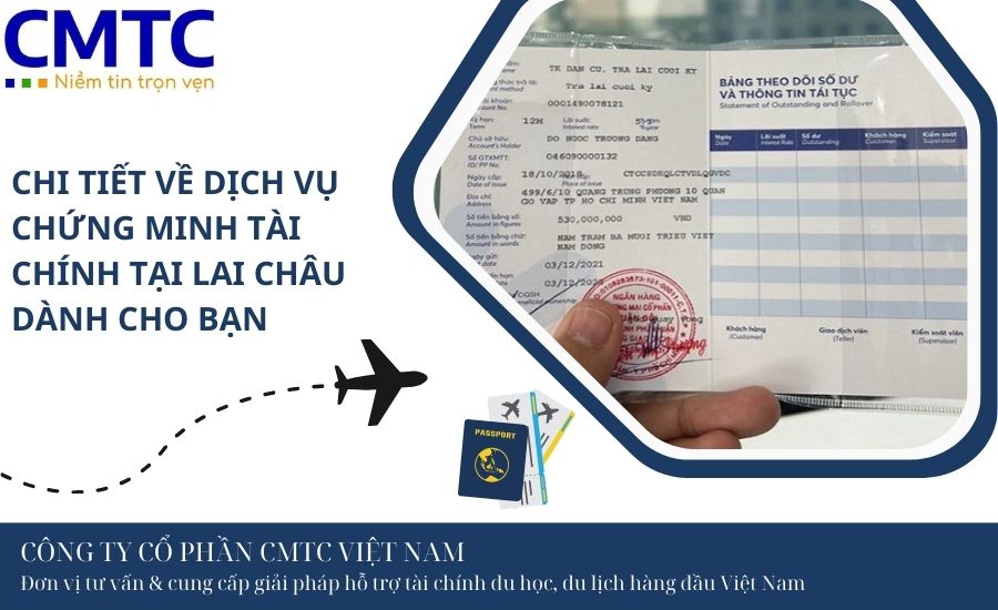 Dịch vụ chứng minh tài chính tại Lai Châu