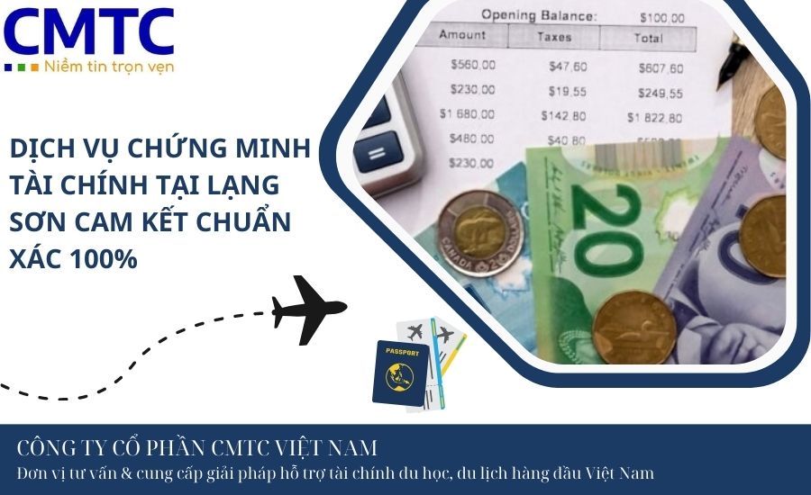 Dịch vụ chứng minh tài chính tại Lạng Sơn