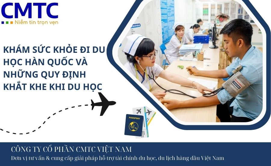 Khám sức khỏe đi du học Hàn Quốc