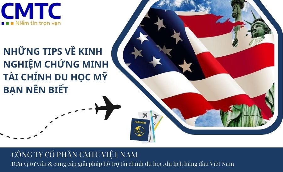 kinh nghiệm chứng minh tài chính du học Mỹ