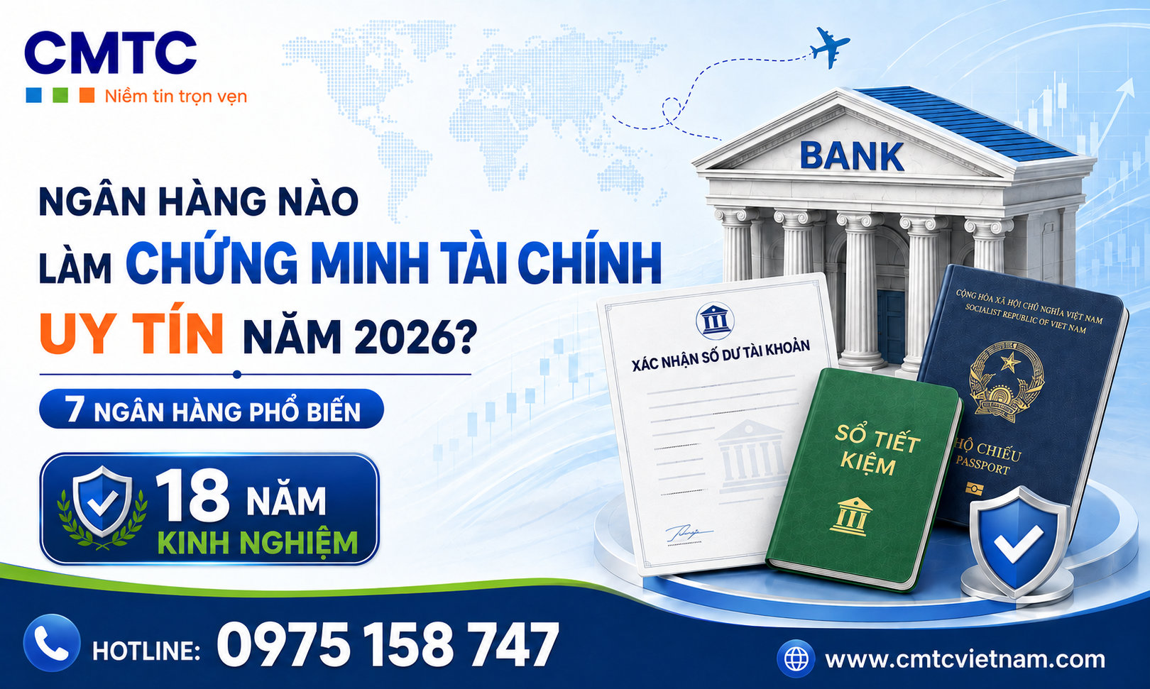 Ngân hàng nào làm dịch vụ chứng minh tài chính uy tín? So sánh và hướng dẫn chọn ngân hàng năm 2026