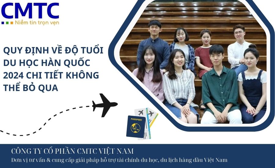 Quy định về độ tuổi du học Hàn Quốc