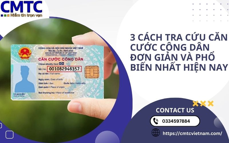 3 cách tra cứu căn cước công dân đơn giản và phổ biến nhất hiện nay