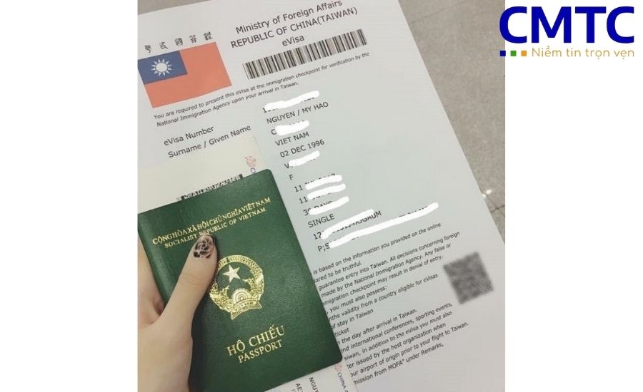 Đơn vị cung cấp dịch vụ xin visa du lịch Đài Loan