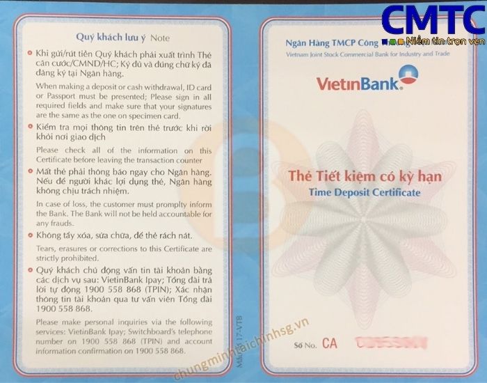 Dịch vụ làm sổ tiết kiệm tại Ninh Bình có mấy loại 