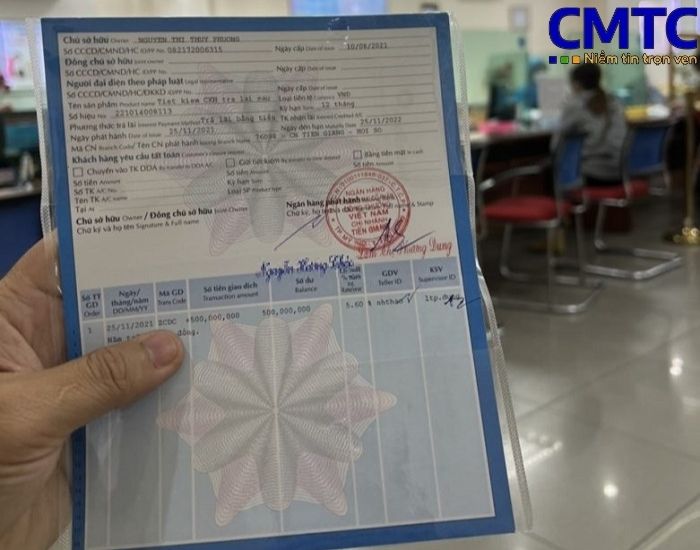 Dịch vụ làm sổ tiết kiệm tại Thái Nguyên