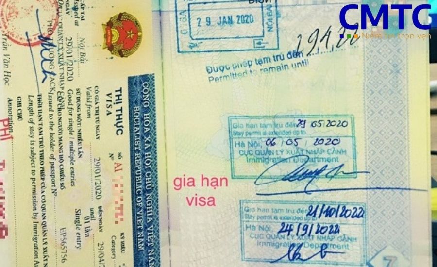 Dịch vụ tư vấn, hỗ trợ gia hạn visa cho người nước ngoài