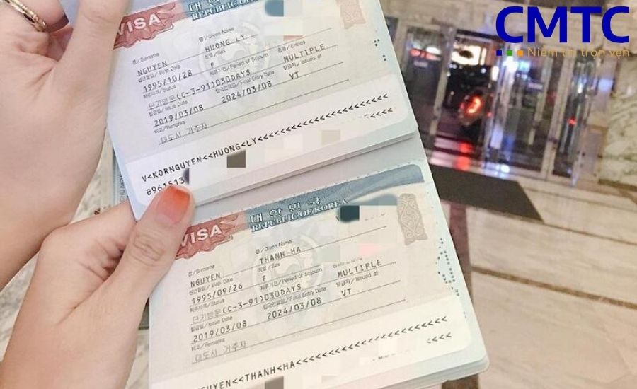 Chi phí xin visa du lịch Hàn Quốc