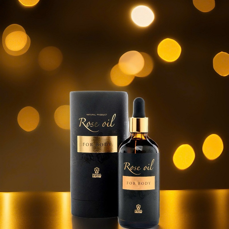 Dầu chuyên dụng dưỡng thể tinh chất hoa hồng Lema, Rose oil for Body Lema