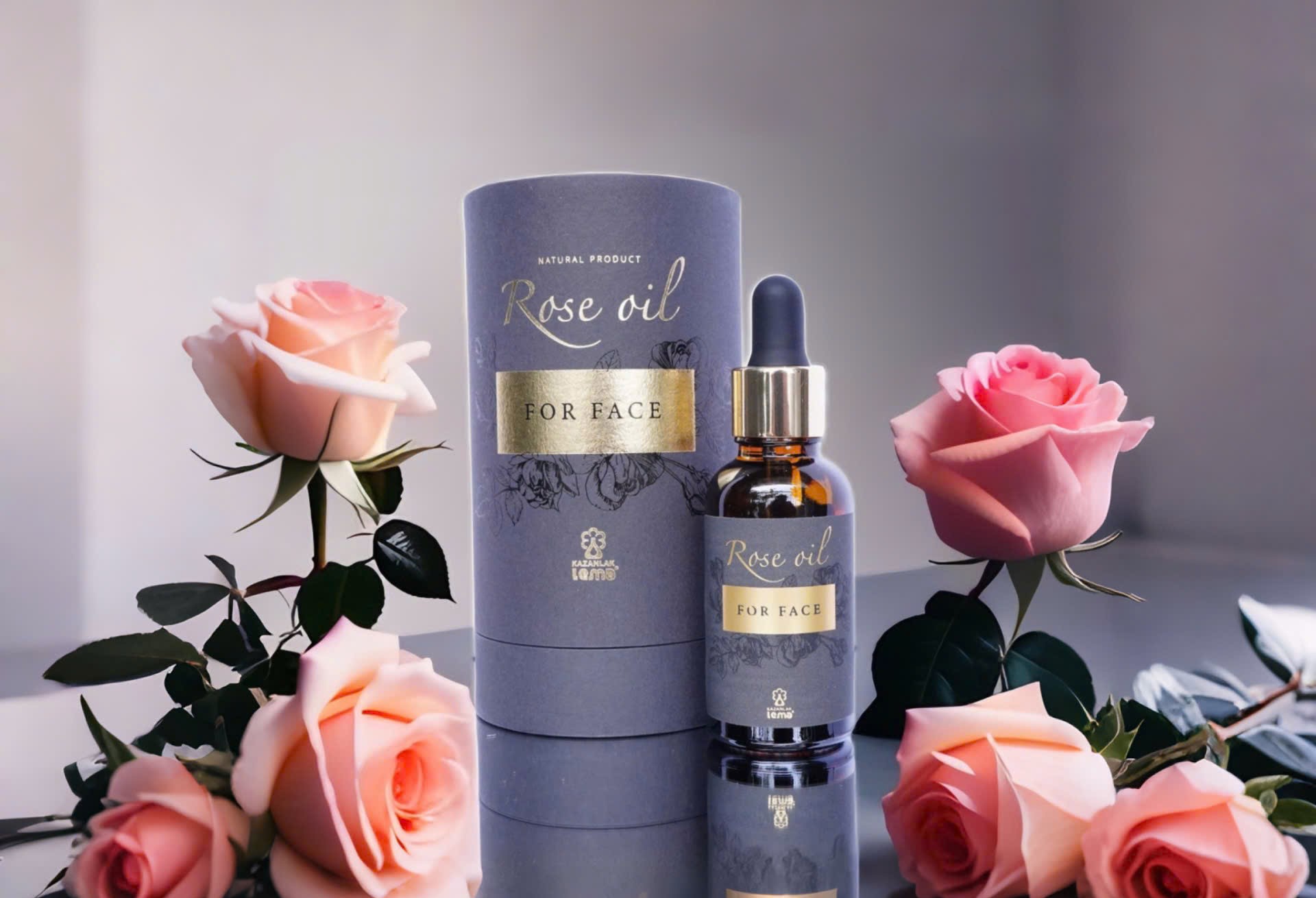 Dầu dưỡng da mặt cao cấp Lema, rose oil for face
