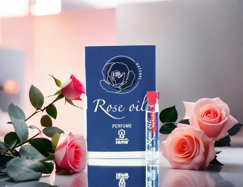 Nước hoa tinh chất hoa hồng Lema, Rose oil perfume Lema
