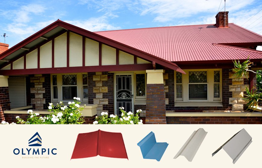 Điểm tên các bộ phận viền ốp và chắn nước cơ bản cho mái nhà 