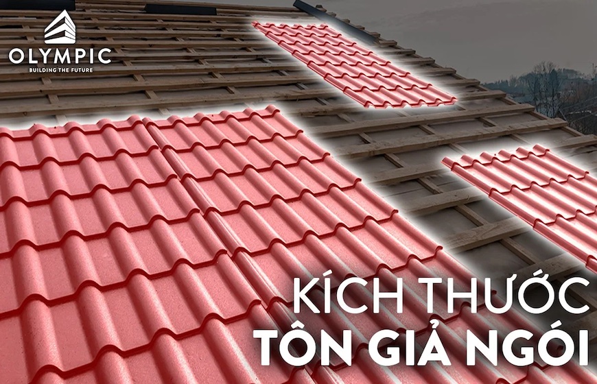 Bật mí kích thước tôn sóng ngói chuẩn