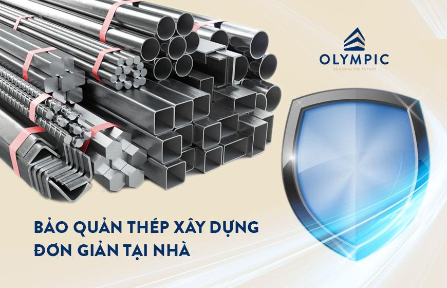 Phương pháp bảo quản thép xây dựng đơn giản tại nhà
