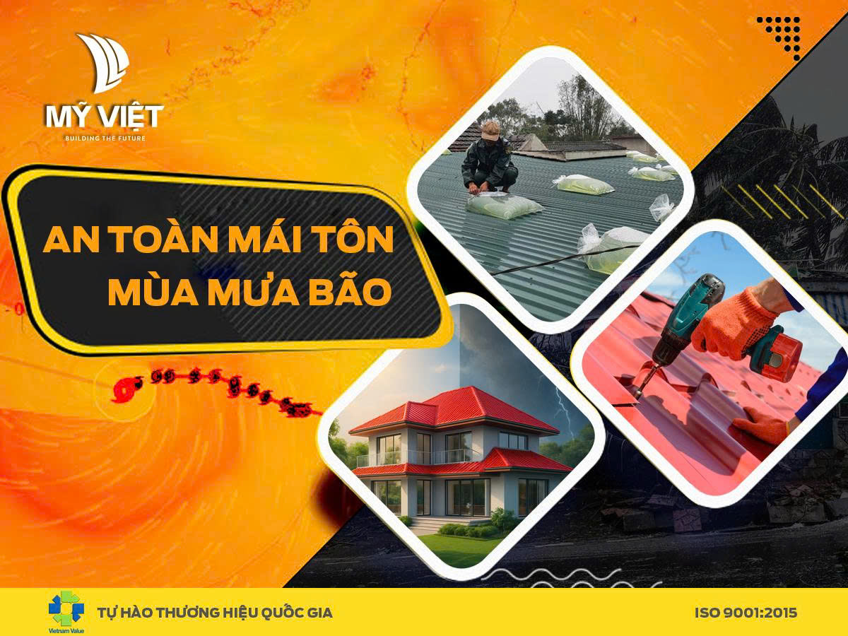 Biện pháp gia cố chống bão cho nhà xưởng an toàn mùa mưa bão