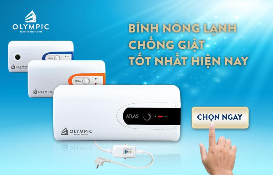 Sở hữu ngay bình nóng lạnh chống giật tốt nhất hiện nay