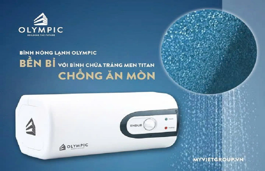 Bình nóng lạnh Olympic Endur 20 lít giá bao nhiêu?