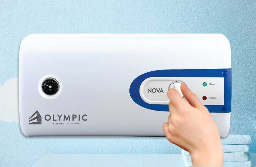 Giá bình nóng lạnh Olympic Nova 15 lít ngang mới nhất 2024