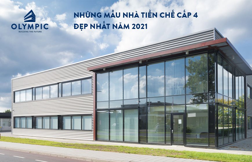 Bật mí những mẫu nhà tiền chế cấp 4 chế đẹp nhất năm 2022