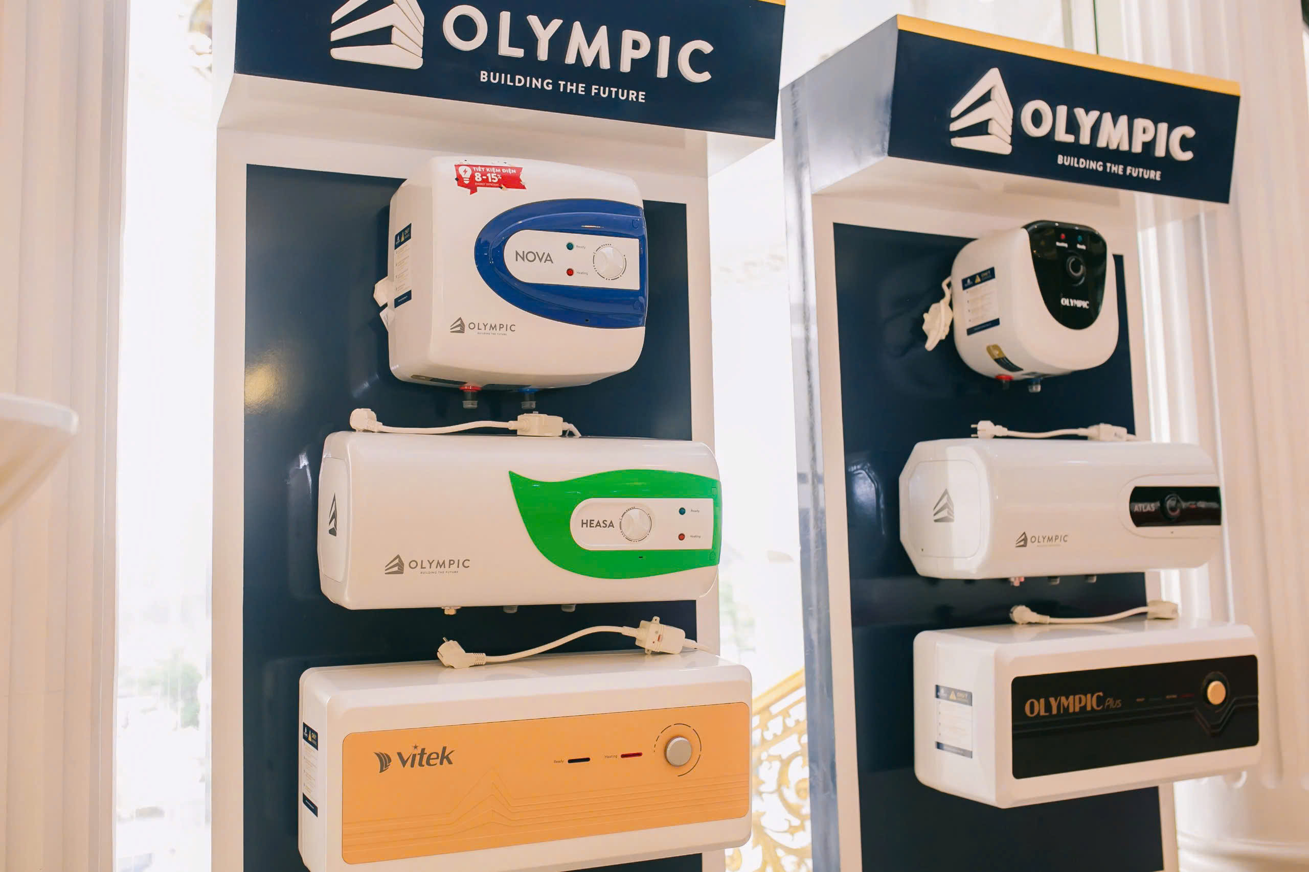 Bật mí đến bạn các dòng bình nóng lạnh Olympic bán chạy nhất tại các đại lý