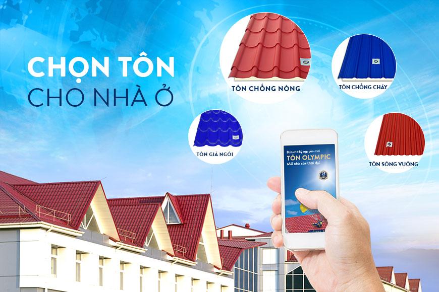 Các loại tôn lợp phổ biến khi thi công mái nhà ở hiện nay