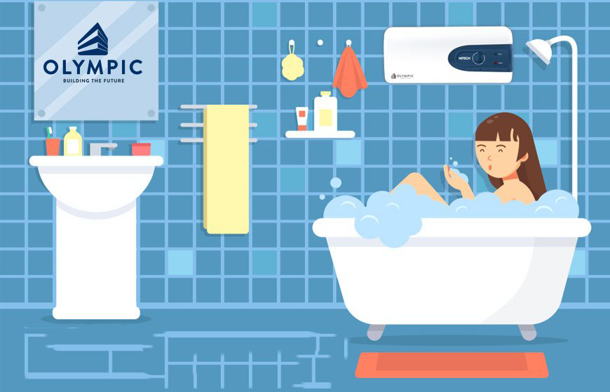 Cách chọn màu sắc bình nóng lạnh Olympic cho gia chủ mệnh Mộc