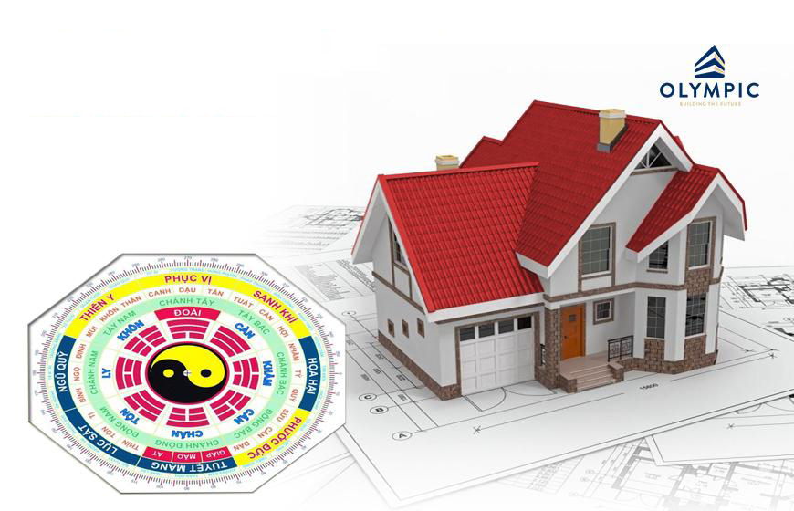 Năm 2023 xây nhà hướng nào hợp phong thuỷ?