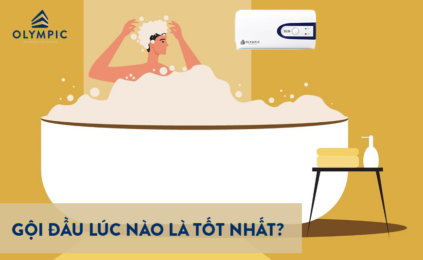 Tư vấn hữu ích: gội đầu lúc nào là tốt nhất? 