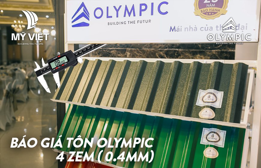 giá tôn Olympic 4 zem