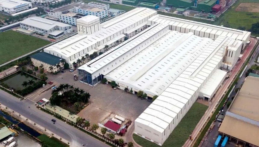 Gợi ý mẫu nhà xưởng sử dụng tôn lợp mái màu trắng sữa đẹp cho bạn