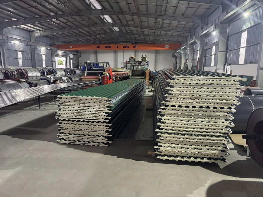 Hướng dẫn bảo quản tôn Olympic Plus trước khi lắp đặt