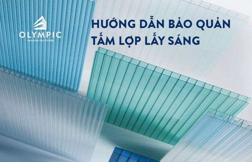  Hướng dẫn bảo quản và vận chuyển tấm lợp lấy sáng Polycarbonate