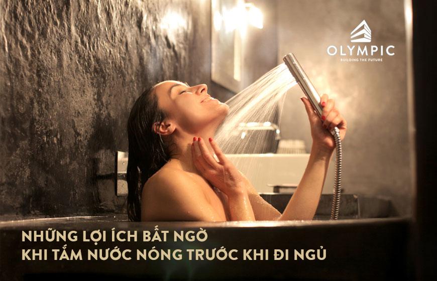 Những lợi ích bất ngờ khi tắm nước nóng trước khi đi ngủ