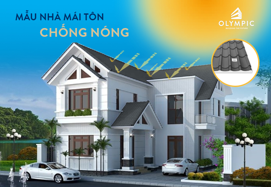 7 mẫu nhà lợp mái tôn chống nóng giúp ngôi nhà luôn mát mẻ