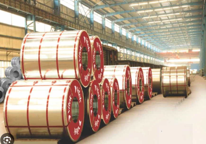 Khám phá quy trình sản xuất thép cuộn mạ kẽm Vitek